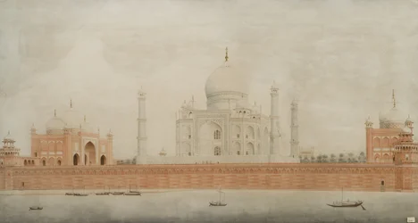 North elevation of the Taj Mahal, Agra, 1820